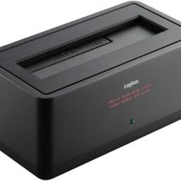 ロジテックダイレクト Type-C HDD / SSD ケース ハードディスクスタンド 外付け 2.5インチ 3.5インチ 1BAY USB-C USB3.2 Gen1（USB3.0) 【 Windows / mac 】LHR-L1BSTWUCD