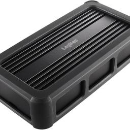 ロジテックダイレクト USB 4 SSD ケース 外付け M.2 NVMe 読込3,800MB/s M-Key B&M-Key 2280 / 2260 / 2242 / 2230 Type-C PCIe Gen3×2/Gen4 トンネリング 40Gbps Thunderbolt 3/4 放熱 アルミニウムボディ 4TBまで PS5 PS5Pro Mac iPad Pro LHR-LPNVWU4CD